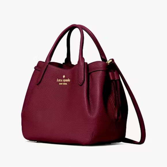 ♠️kate spade Dumpling Small Satchel, Blackberry Preserve NWT - Picture 3 of 13